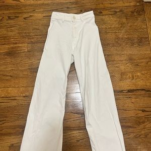 High waisted Zara jeans | color white | size 24